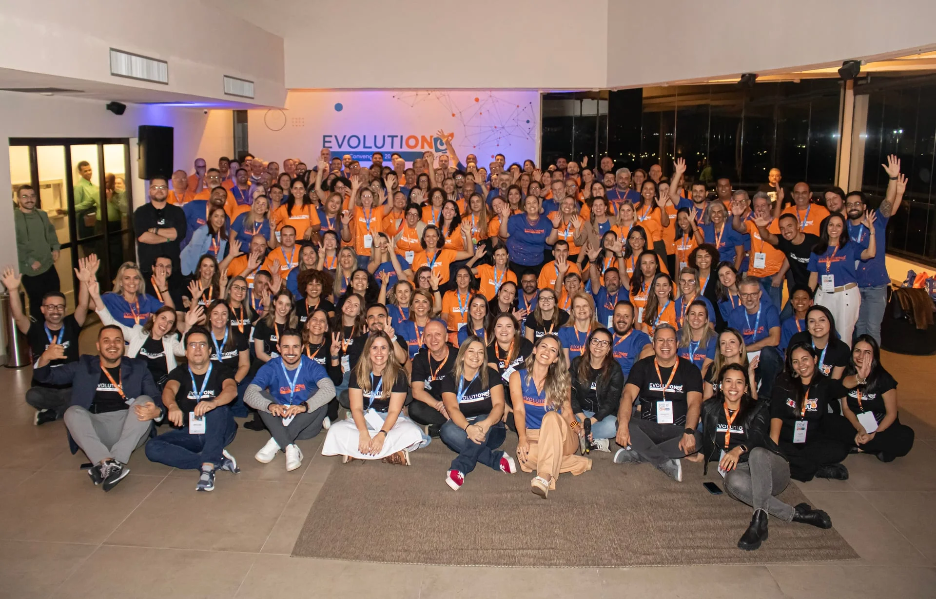 Convenção da rede Ctrl+Play reunindo franqueados e equipe